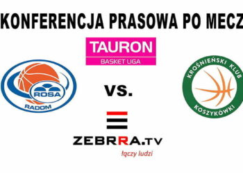 Konferencja prasowa po meczu ROSA Radom – Miasto Szkła Krosno